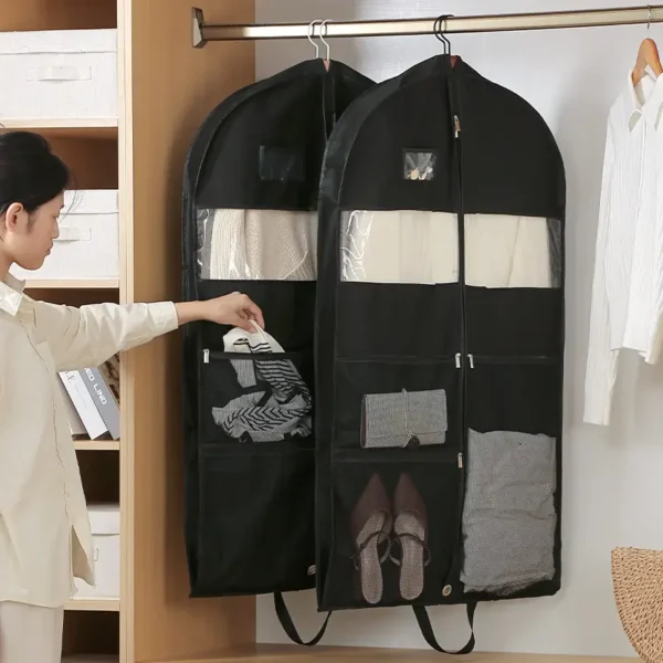 1597bd54e89d46f9bfca81ad1fdb67cc-goods FOREMS Large Capacity Hanging Garment Bag