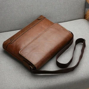 24aff6d6-b223-4290-86c3-ca2fdbce205a Vintage Style Casual Crossbody Satchel with Polyester Lining
